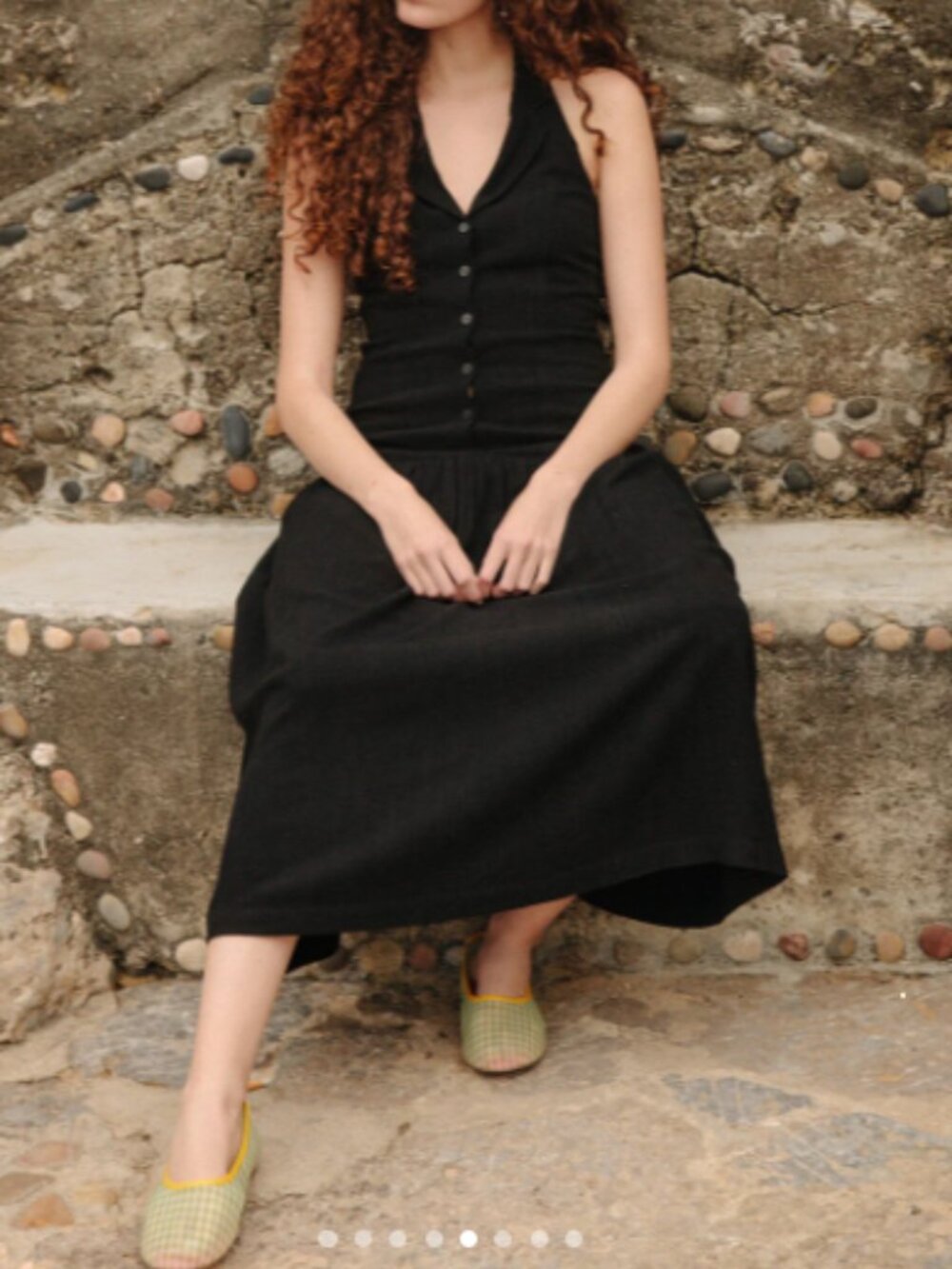Vaughn Dress Lisa Says Gah - BLACK - Picture 4 of 6